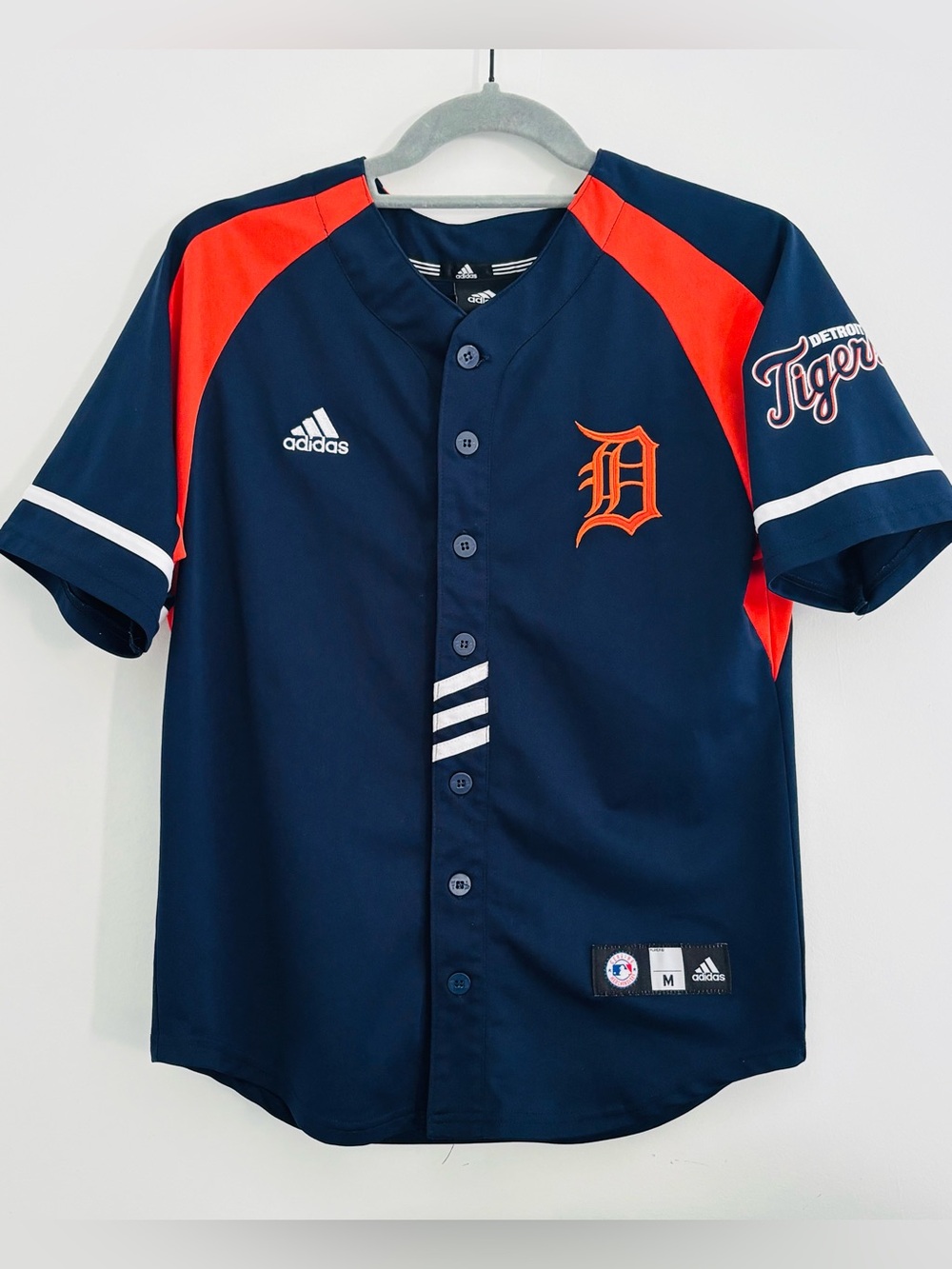 Adidas MLB Detroit Tigers Miguel Cabrera #24 Jersey Size Youth M (10-12)
